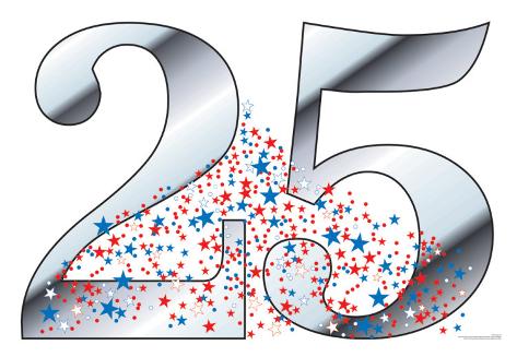 25 number birthday